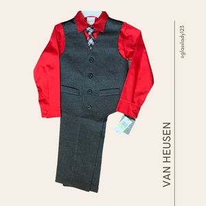 Boys 4 Piece Suit Set ( 4T )